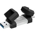 Silicon Power USB флеш накопичувач Silicon Power USB 128G SILICON POWER usb3.2+TypeC Mobile C51 (SP128GBUC3C51V1S)