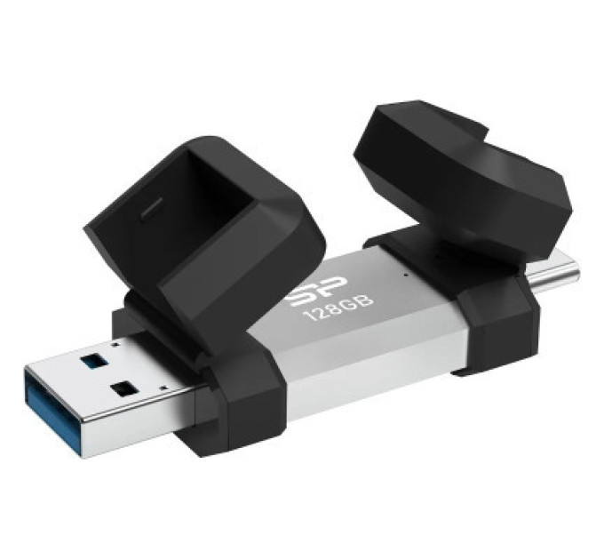 Silicon Power USB флеш накопичувач Silicon Power USB 128G SILICON POWER usb3.2+TypeC Mobile C51 (SP128GBUC3C51V1S)