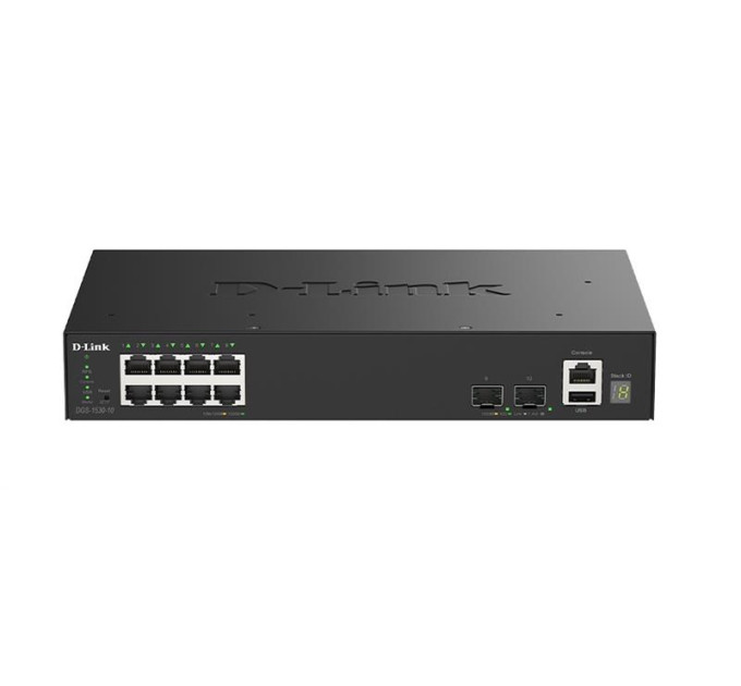 D-Link Комутатор мережевий D-Link DGS-1530-10