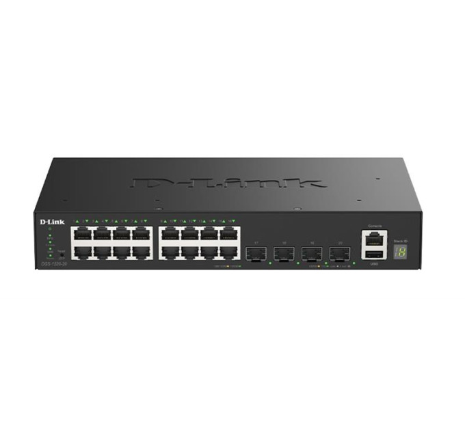 D-Link Комутатор мережевий D-Link DGS-1530-20