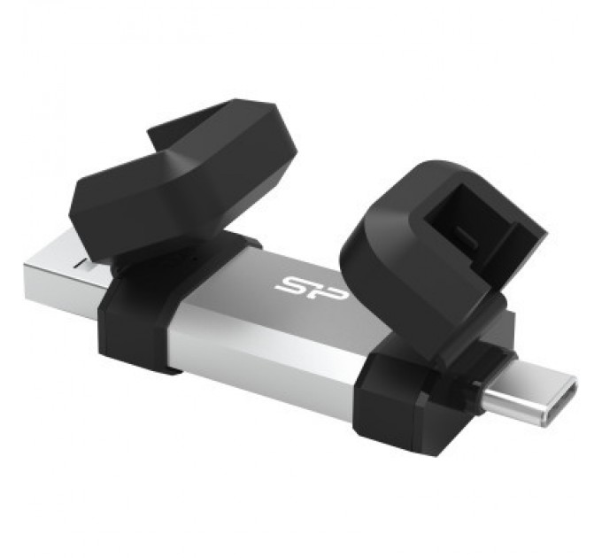 Silicon Power USB флеш накопичувач Silicon Power USB 64G SILICON POWER usb3.2+TypeC Mobile C51 (SP064GBUC3C51V1S)