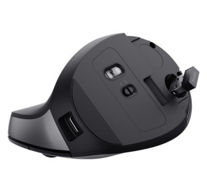 Trust Мишка Trust Bayo 2 Ergonomic Wireless/USB-A Black (25145)