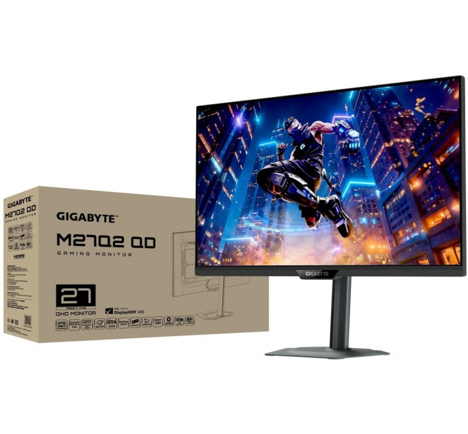 Монітор Gigabyte 27" Gaming M27Q2 QD IPS Black 200Hz