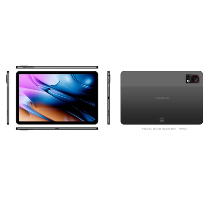 Doogee Планшет Doogee T30S 11" 6/256GB LTE Grey (6924351689568)