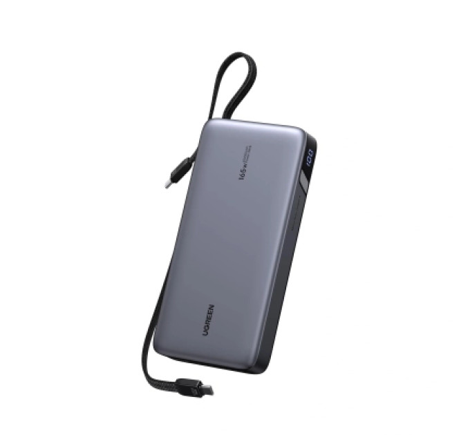 Ugreen Батарея універсальна Ugreen 25000mAh 165W DualCable (PB552 55995B)