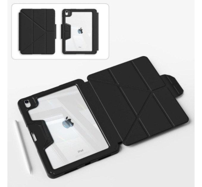 BeCover Чохол до планшета BeCover Rugged Origami Transparent Apple iPad Air (4/5) 2020/2022 10.9" Black (714967)