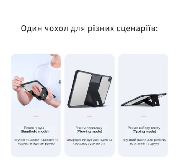 BeCover Чохол до планшета BeCover Stand Samsung Galaxy Tab A11 Plus SM-X236B 11.0" Black (714965)