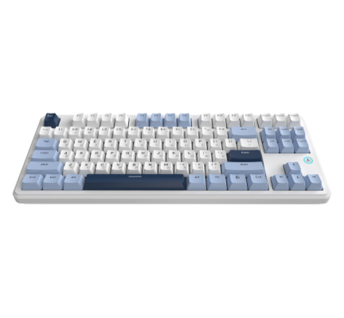 Ajazz Клавіатура Ajazz AK870 V2 Flying Fish Switch USB UA White/Blue (AK870-V2-FF-BWB)