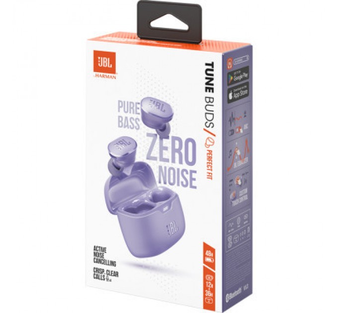 JBL Навушники JBL Tune Buds Purple (JBLTBUDSPUR)