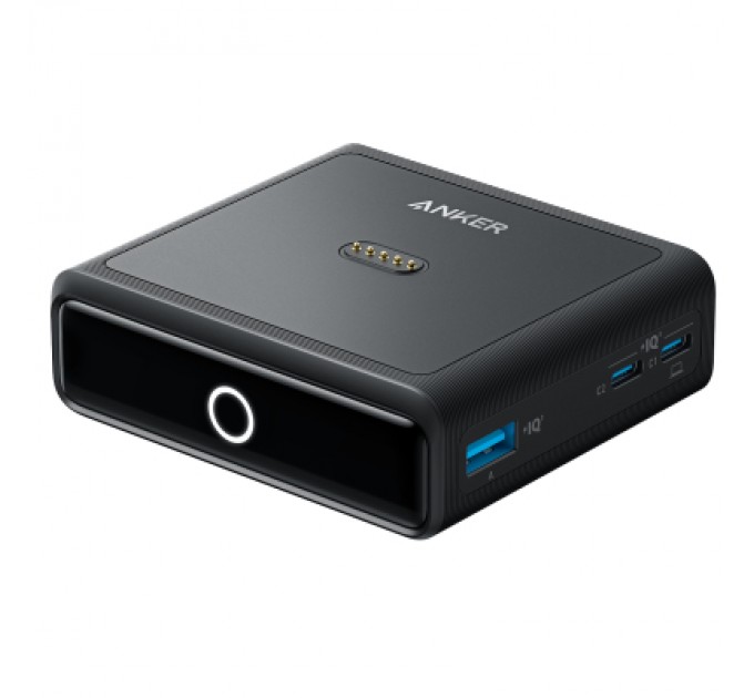 Зарядний пристрій Anker 2xUSB-C 100W + 1xUSB + Pogo pin for Anker Prime black (A1902311)