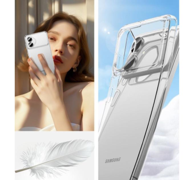 BeCover Чохол до мобільного телефона BeCover silicone Samsung Galaxy S26 Plus SM-S946 Transparent (714881)