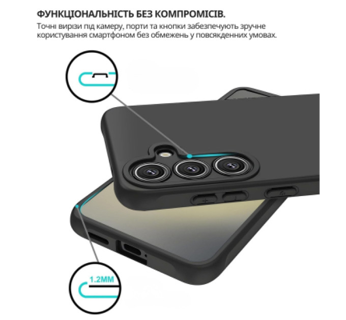 BeCover Чохол до мобільного телефона BeCover silicone Samsung Galaxy S26 SM-S942 Black (714876)