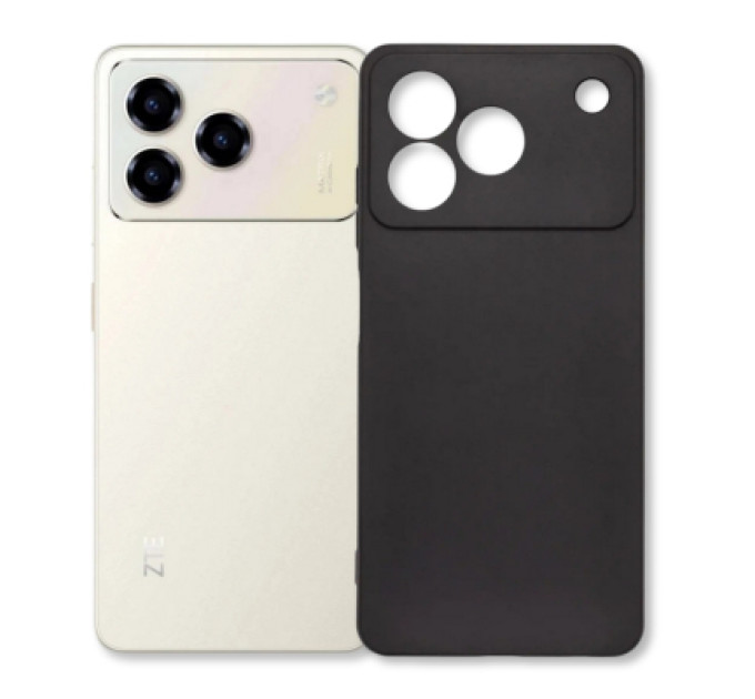 BeCover Чохол до мобільного телефона BeCover silicone ZTE Blade A76 4G Black (714934)