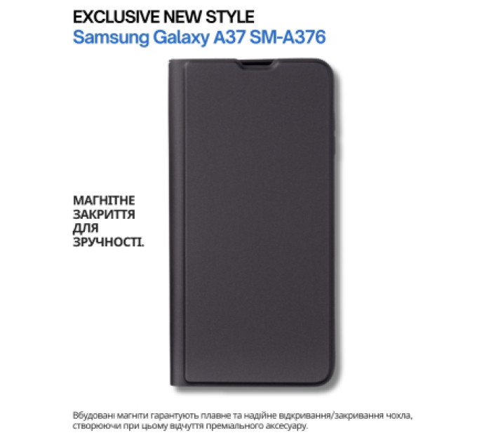 BeCover Чохол до мобільного телефона BeCover Exclusive New Style Samsung Galaxy A37 SM-A376 Black (714924)