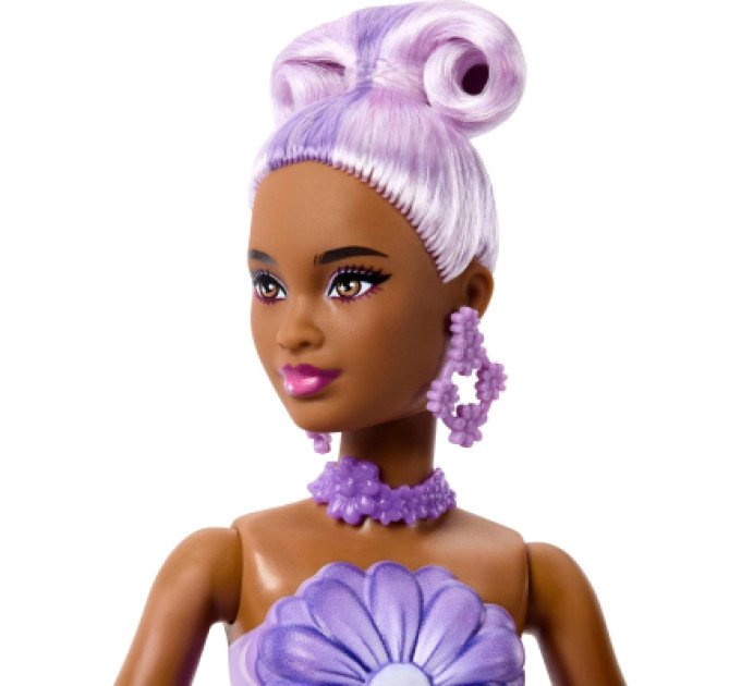Barbie Лялька Barbie Набір-сюрприз з лялькою Barbie Petal Pop Фіолетова маргаритка (JMF58)