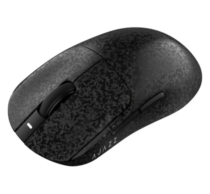 Ajazz Мишка Ajazz AJ199 Carbon fiber Wireless/Bluetooth/USB Black (AJ199-B)