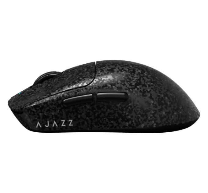 Ajazz Мишка Ajazz AJ199 Carbon fiber Wireless/Bluetooth/USB Black (AJ199-B)