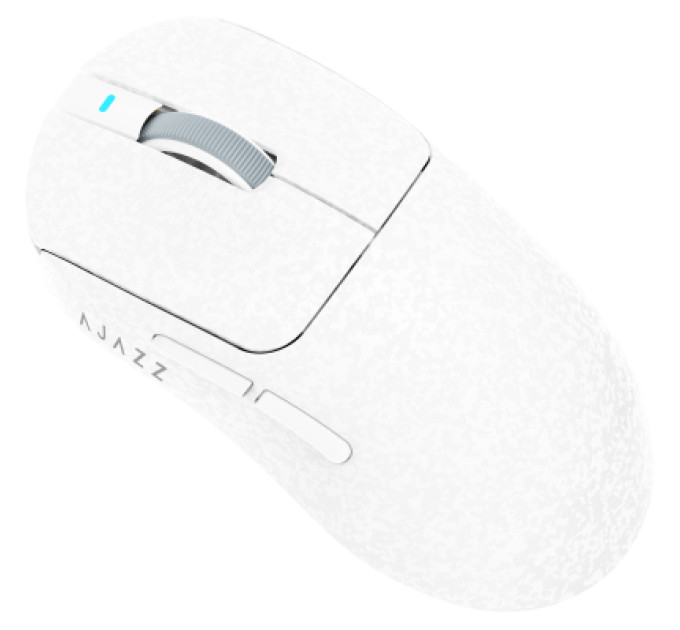 Ajazz Мишка Ajazz AJ199 MAX Carbon fiber Wireless/Bluetooth/USB White (AJ199-MAX-W)