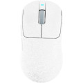 Ajazz Мишка Ajazz AJ199 MAX Carbon fiber Wireless/Bluetooth/USB White (AJ199-MAX-W)