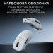 Ajazz Мишка Ajazz AJ199 MAX Carbon fiber Wireless/Bluetooth/USB White (AJ199-MAX-W)
