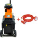 GTM Подрібнювач GTM MS2800/45 KIT, 220В, 2800Вт, до 45мм, фреза, 60л + подовжувач 10м (MS2800/45_KIT+ext.cord)
