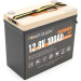 Power Queen Батарея LiFePo4 Power Queen 12.8V 100Ah Mini (P12V100-PREM-16-A60-DE)
