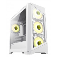 Корпус для комп'ютера MATX W/O PSU DESTROYER TGB WH GAMEMAX