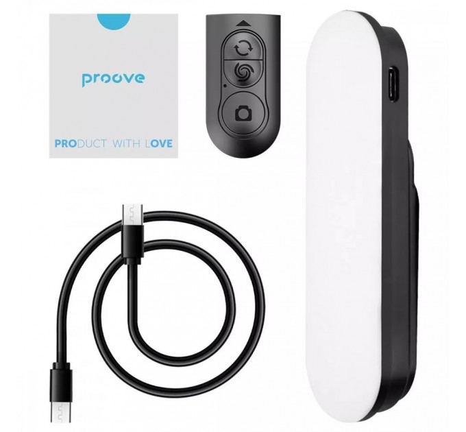 Трипод Proove Selfie Lume 1110 mm Black (MPSL00010001)