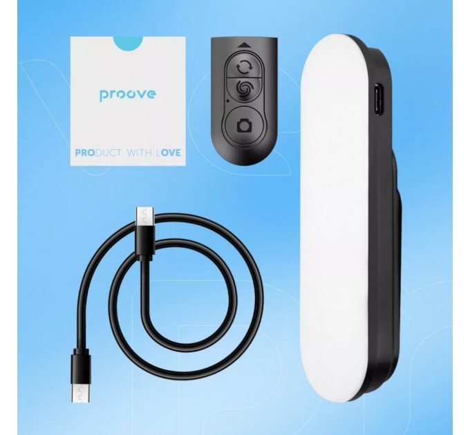 Трипод Proove Selfie Lume 1110 mm Black (MPSL00010001)