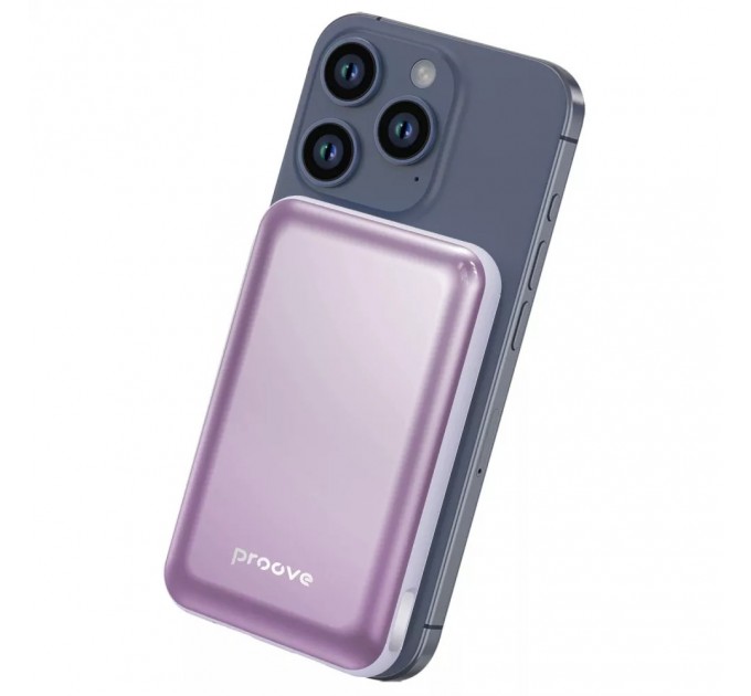 Універсальна мобільна батарея Proove Vibe Energy Plus 22.5W 10000mAh Purple (PBVE15012209)