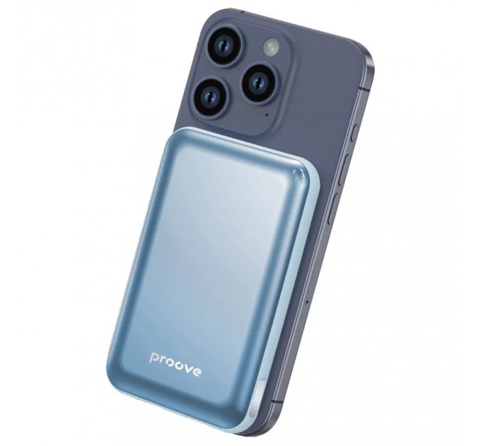 Універсальна мобільна батарея Proove Vibe Energy Plus 22.5W 10000mAh Sky Blue (PBVE15012208)