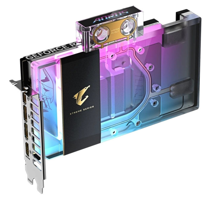 GIGABYTE Відеокарта GF RTX 5080 16GB GDDR7 Aorus Xtreme Waterforce WB Gigabyte (GV-N5080AORUSX WB-16GD)