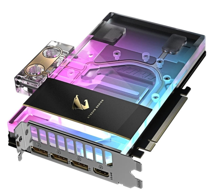GIGABYTE Відеокарта GF RTX 5080 16GB GDDR7 Aorus Xtreme Waterforce WB Gigabyte (GV-N5080AORUSX WB-16GD)
