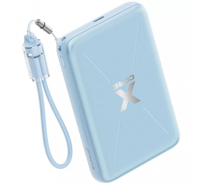 Універсальна мобільна батарея Proove X-Core 22.5W 10000mAh Sky Blue (PNXC22010008)