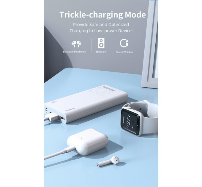 Універсальна мобільна батарея Romoss Sense6F 20000mAh 22.5W White (PPH80-611-1121H)