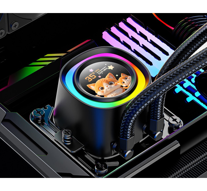 ID-Cooling Система водяного охолодження ID-Cooling FX240 LCD