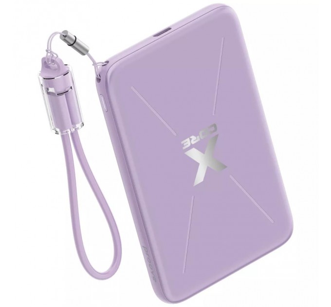Універсальна мобільна батарея Proove X-Core 20W 5000mAh Purple (PNXC20010009)