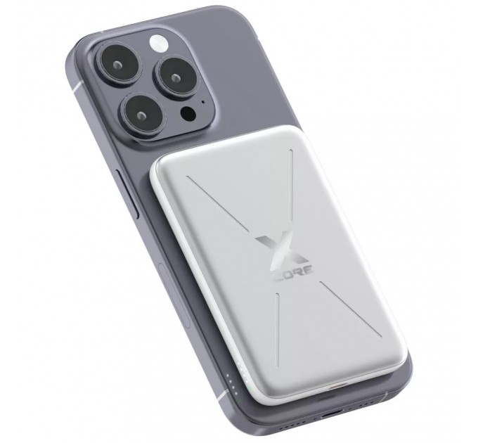 Універсальна мобільна батарея Proove X-Core 20W 5000mAh Silver/White (PNXC20010006)