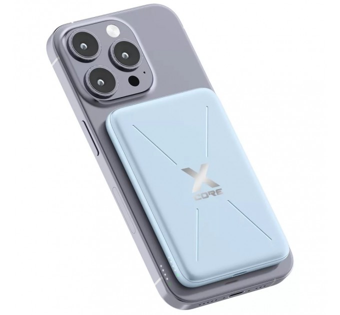 Універсальна мобільна батарея Proove X-Core 20W 5000mAh Sky Blue (PNXC20010008)