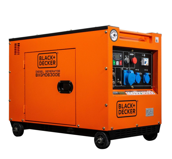 Black&Decker Генератор дизельний Black&Decker BXGND6300E