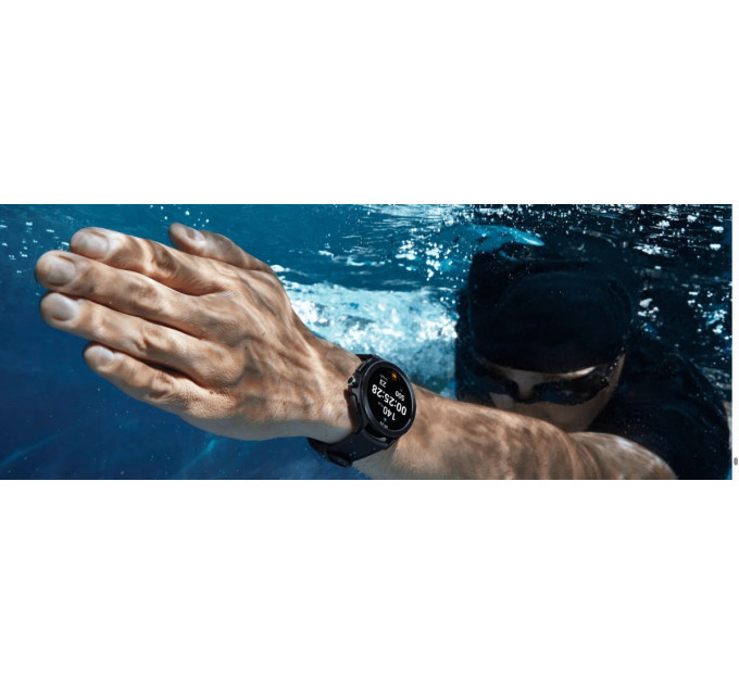 Xiaomi Смарт-годинник Xiaomi Watch 2 Pro Black Case with Black Fluororubber Strap (BHR7211GL)