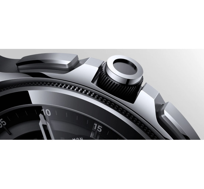 Xiaomi Смарт-годинник Xiaomi Watch 2 Pro Black Case with Black Fluororubber Strap (BHR7211GL)