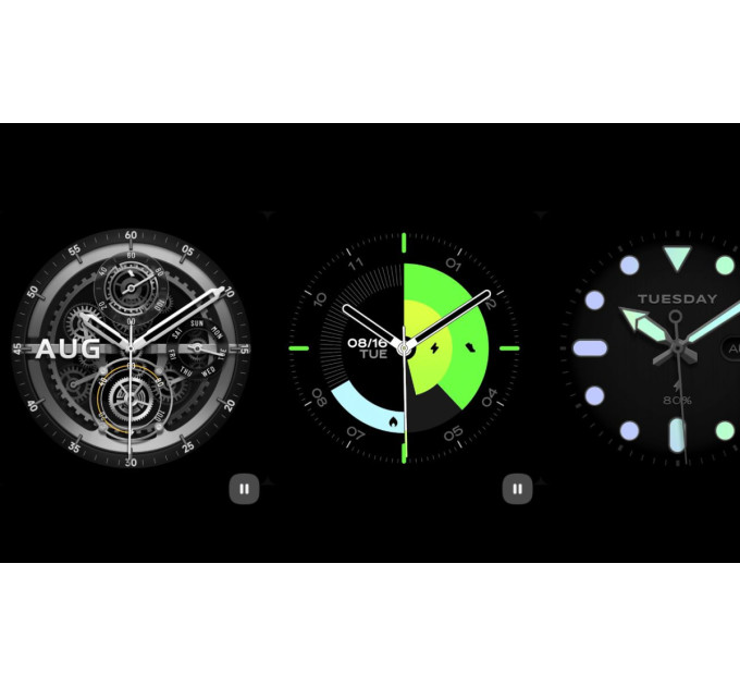 Xiaomi Смарт-годинник Xiaomi Watch 2 Pro Black Case with Black Fluororubber Strap (BHR7211GL)