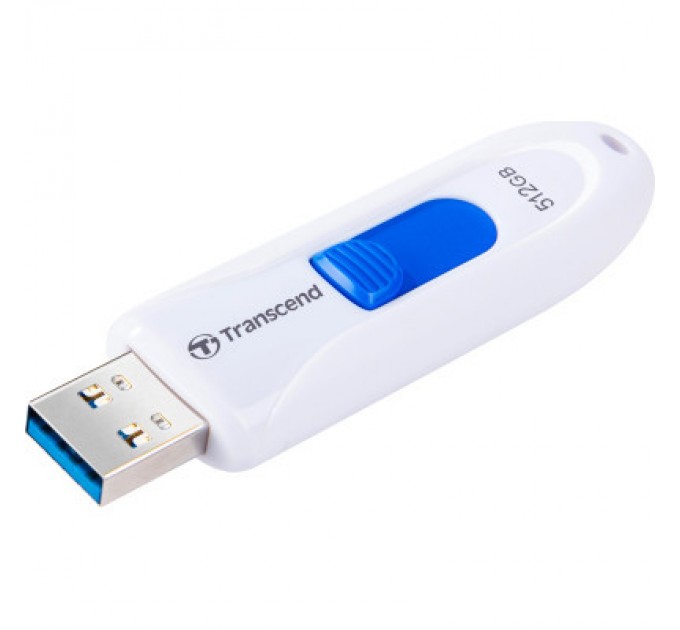 Transcend USB флеш накопичувач Transcend 512GB JetFlash 790 White USB 3.1 (TS512GJF790W)