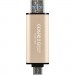 Transcend USB флеш накопичувач Transcend 512GB JetFlash 930C Gold-Black USB 3.2/Type-C (TS512GJF930C)