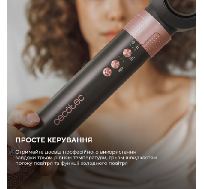Стайлер Cecotec Bamba CeramicCare 14in1 AirGlam Black (CCTC-00251)