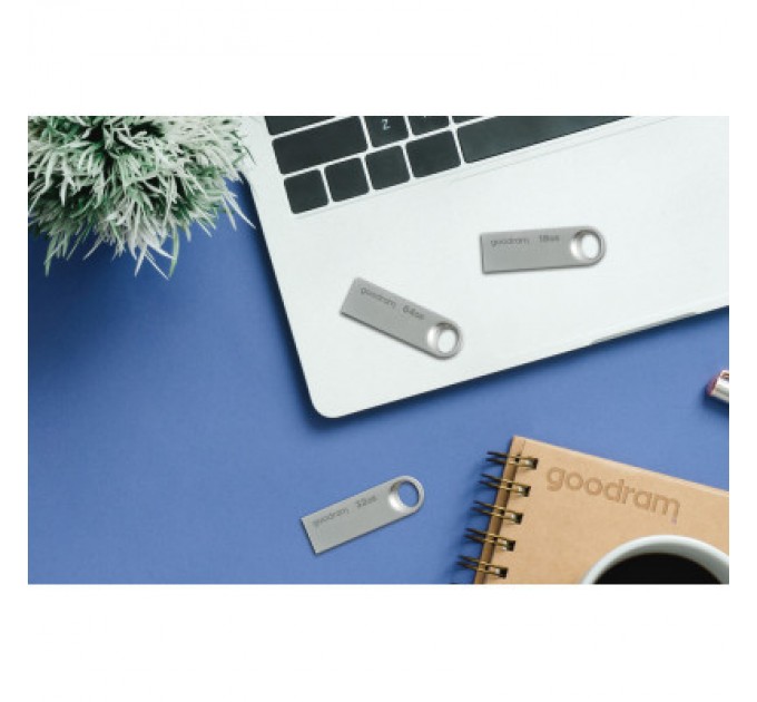 Goodram USB флеш накопичувач Goodram 32GB UNO3 Steel USB 3.2 (UNO3-0320S0R11)