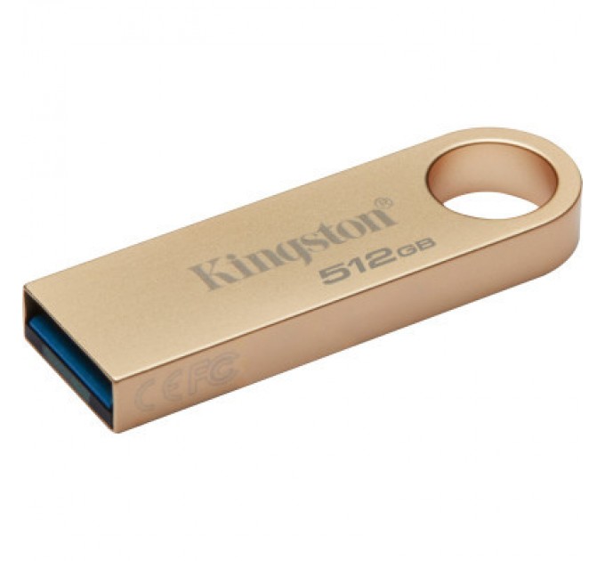 Kingston USB флеш накопичувач Kingston 512GB DataTraveler SE9 G3 Gold USB 3.2 (DTSE9G3/512GB)