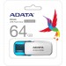 ADATA USB флеш накопичувач ADATA 64GB AUV 240 White USB 2.0 (AUV240-64G-RWH)