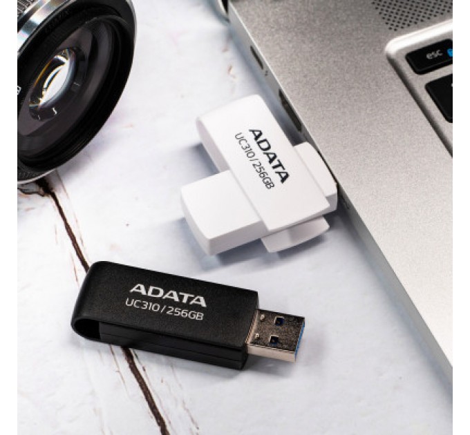 ADATA USB флеш накопичувач ADATA 256GB UC310 Black USB 3.0 (UC310-256G-RBK)